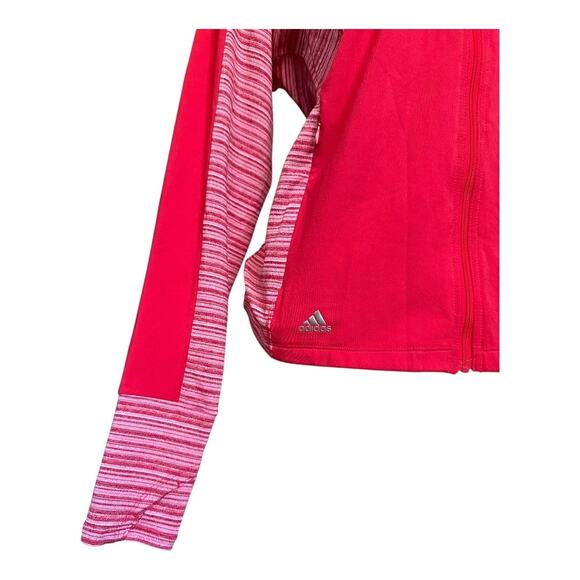 Adidas Women's Size Small Rangewear Full-Zip lightweight pink golf Jacket nwt - Picture 7 of 10